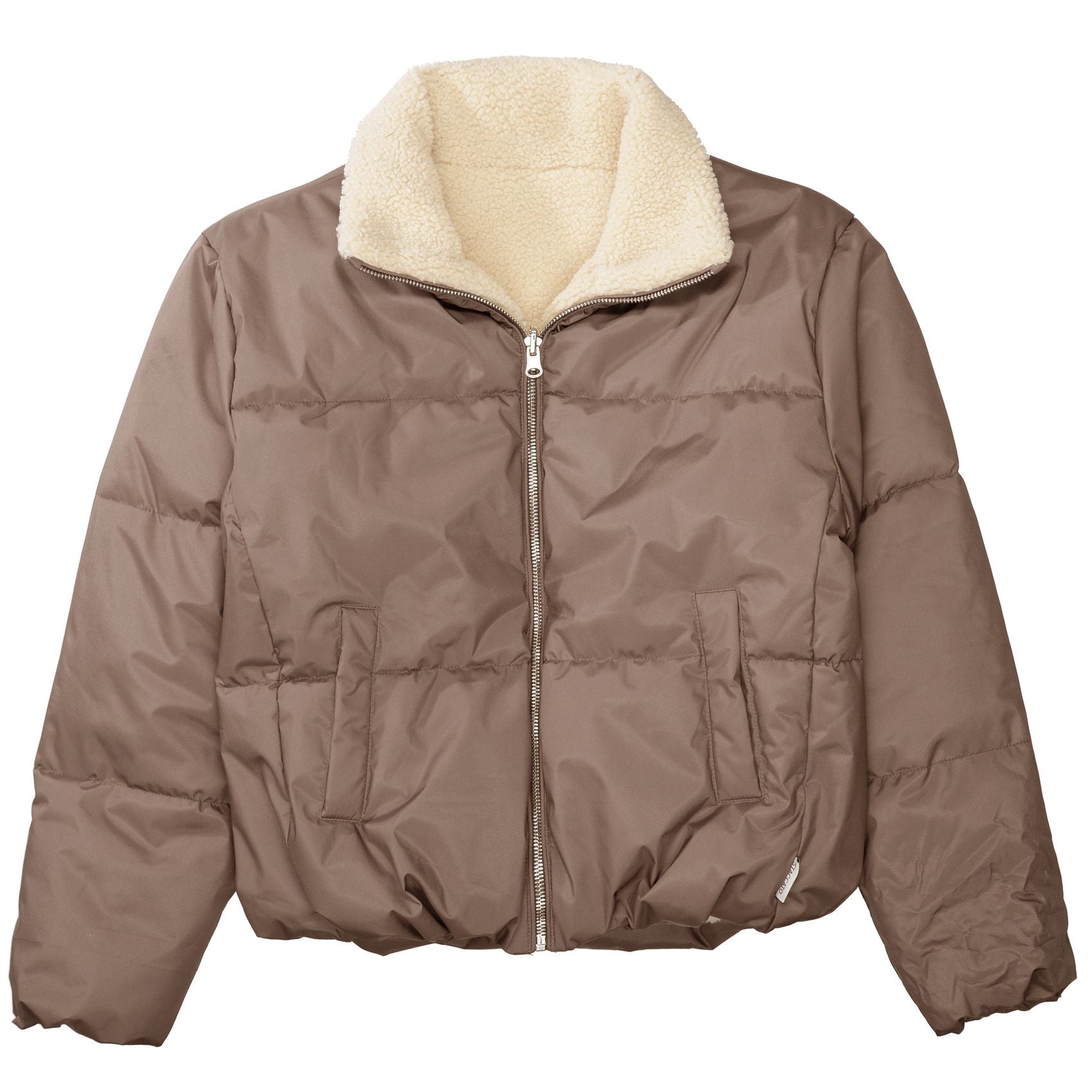 Md.-Plüsch Wendejacke