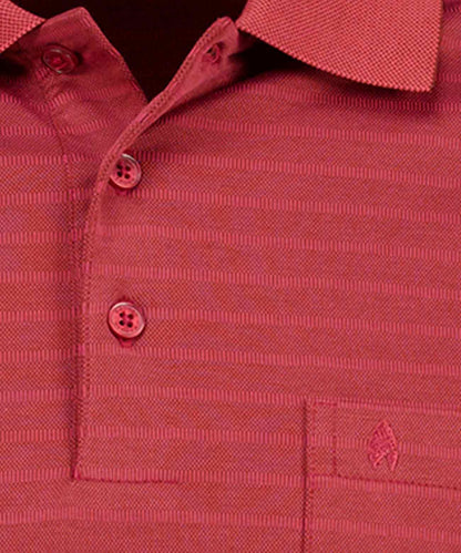 Softknit-Poloshirt gestreift, Langarm