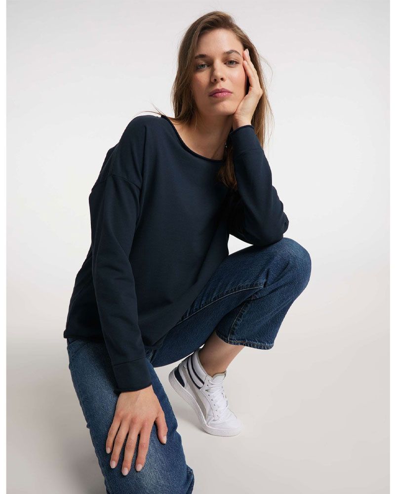 Sweatshirt mit Rückenprint "Riane"