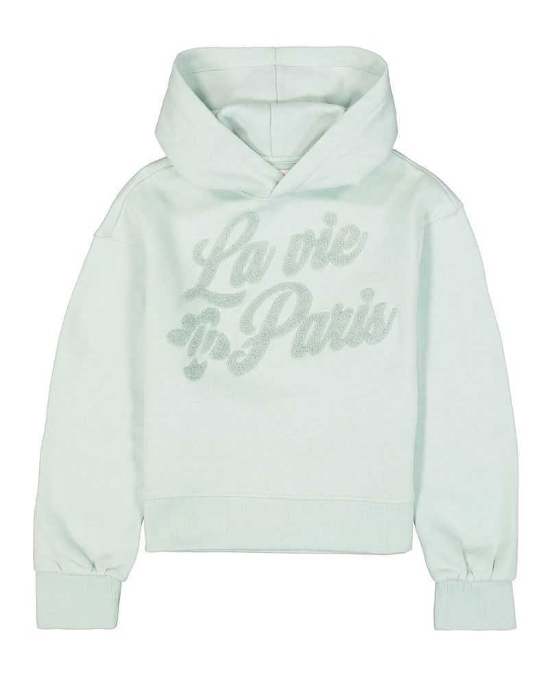 Hoodie mit Teddy-Schriftzug
