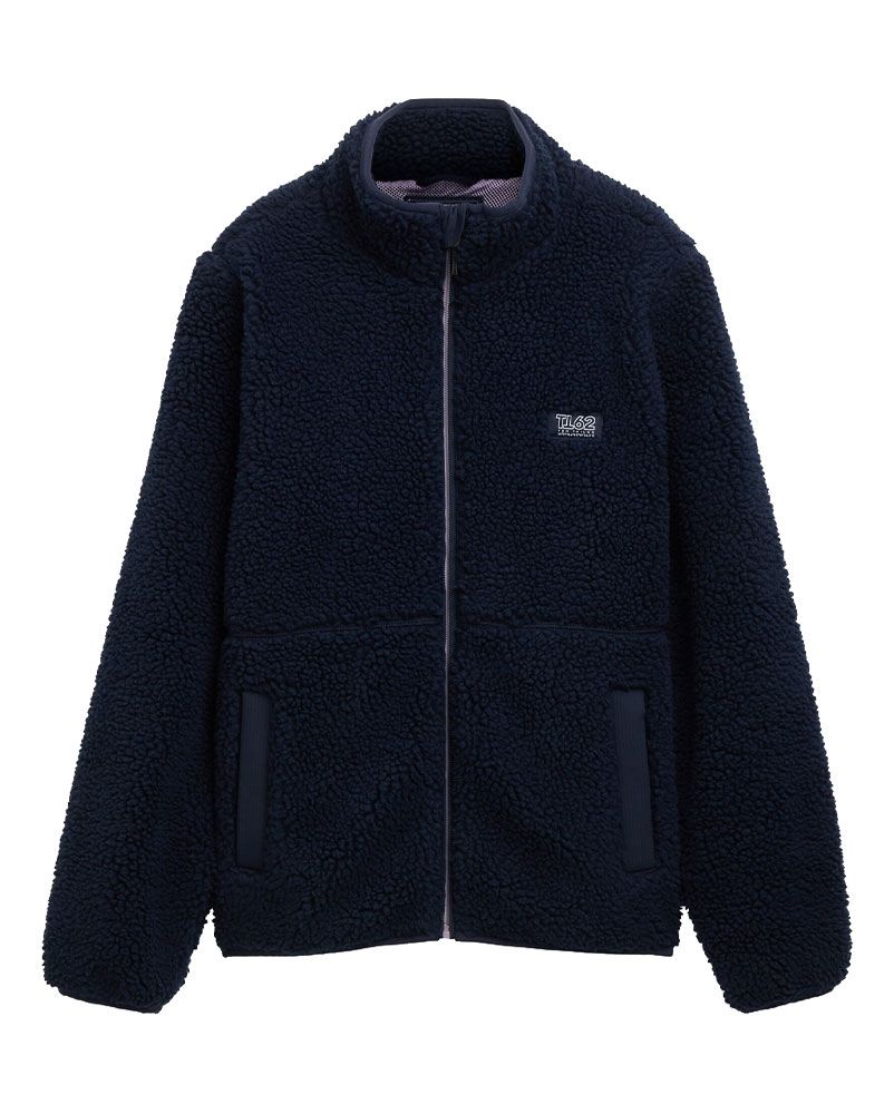 Teddy Jacke mit Stehkragen