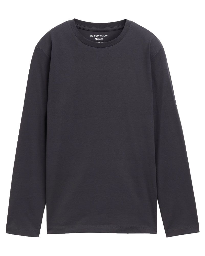 Langarmshirt mit Rückenprint