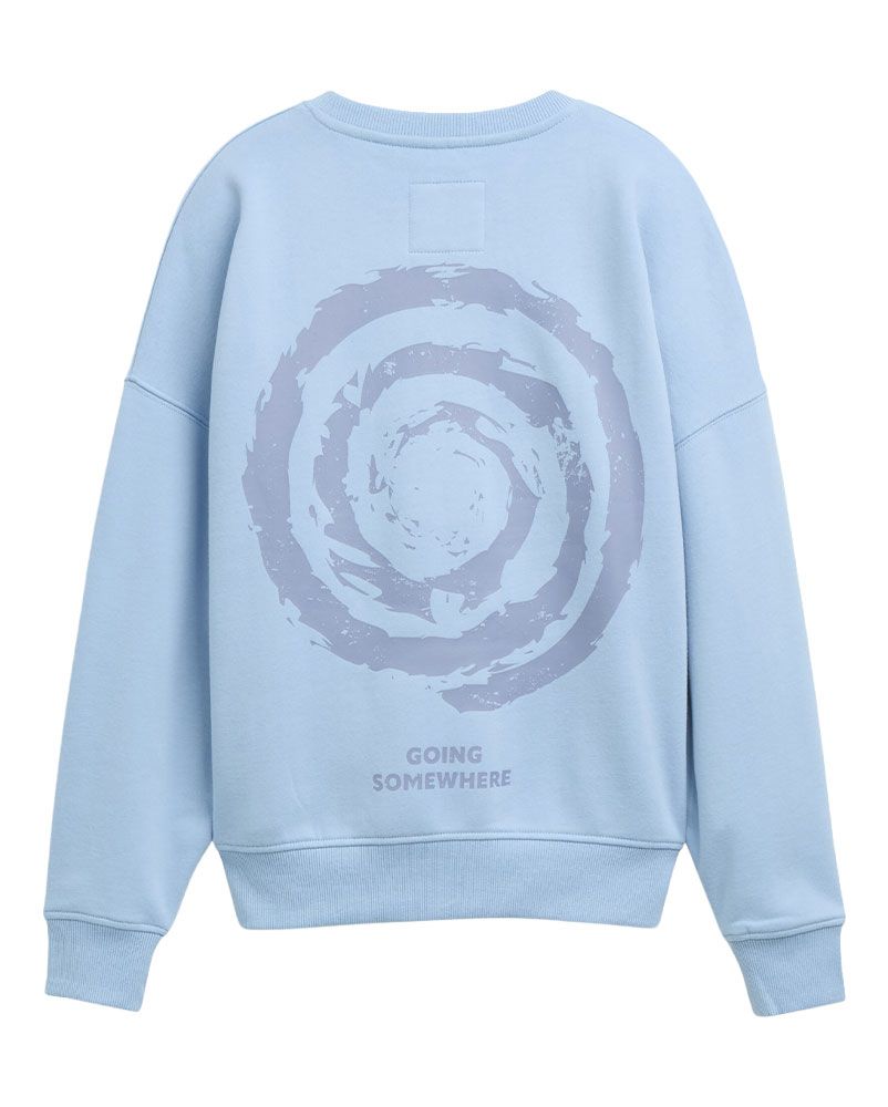 Oversize Sweatshirt mit Rückenprint