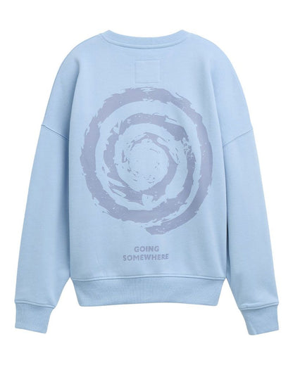 Oversize Sweatshirt mit Rückenprint
