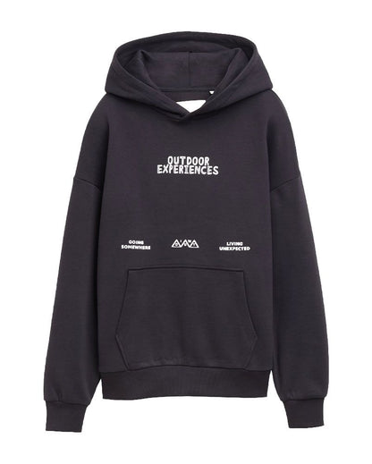 Oversize Hoodie Sweatshirt mit Print