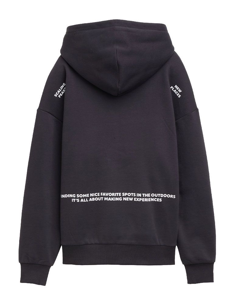 Oversize Hoodie Sweatshirt mit Print