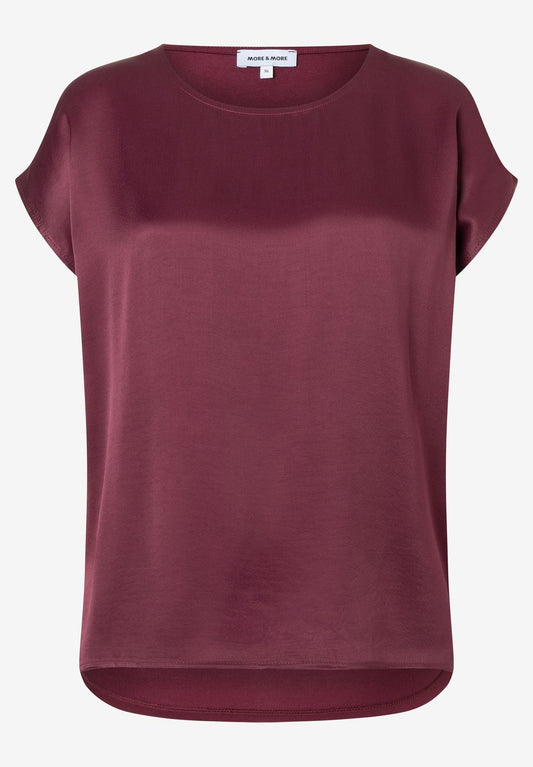 Shirt mit Satinfront