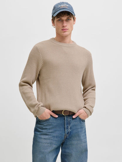 JJEDOVER KNIT CREW NECK SN