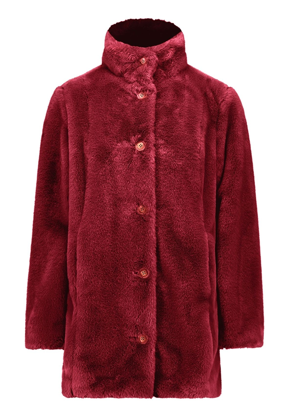 BETTY BARCLAY Outdoorjacke mit Kunstfellkragen