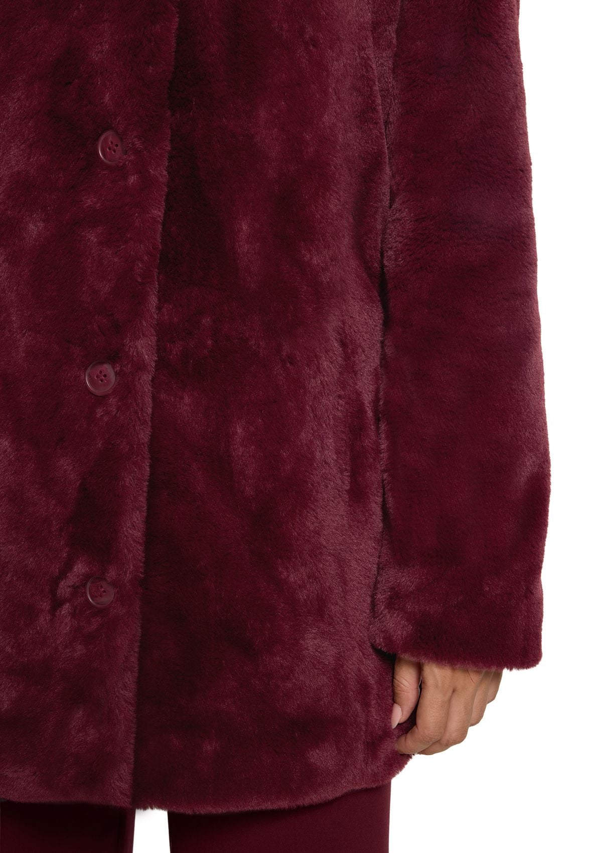 BETTY BARCLAY Outdoorjacke mit Kunstfellkragen