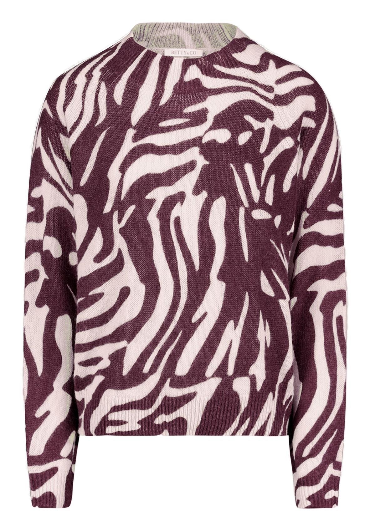 BETTY BARCLAY Strickpullover mit Animalprint