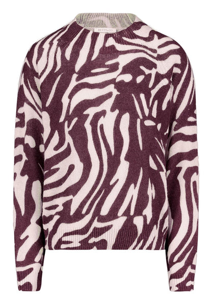 BETTY BARCLAY Strickpullover mit Animalprint