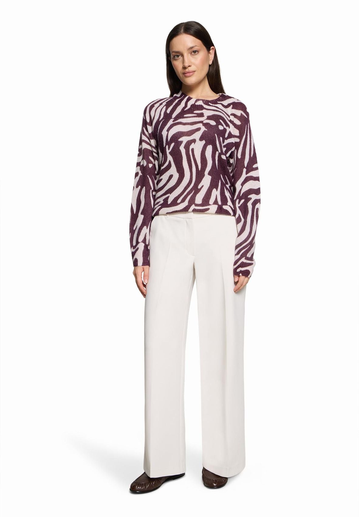 BETTY BARCLAY Strickpullover mit Animalprint