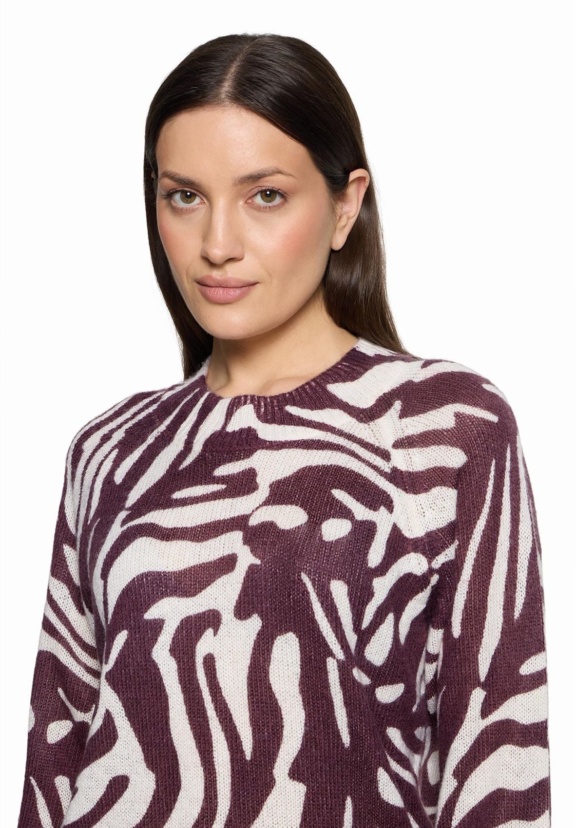 BETTY BARCLAY Strickpullover mit Animalprint
