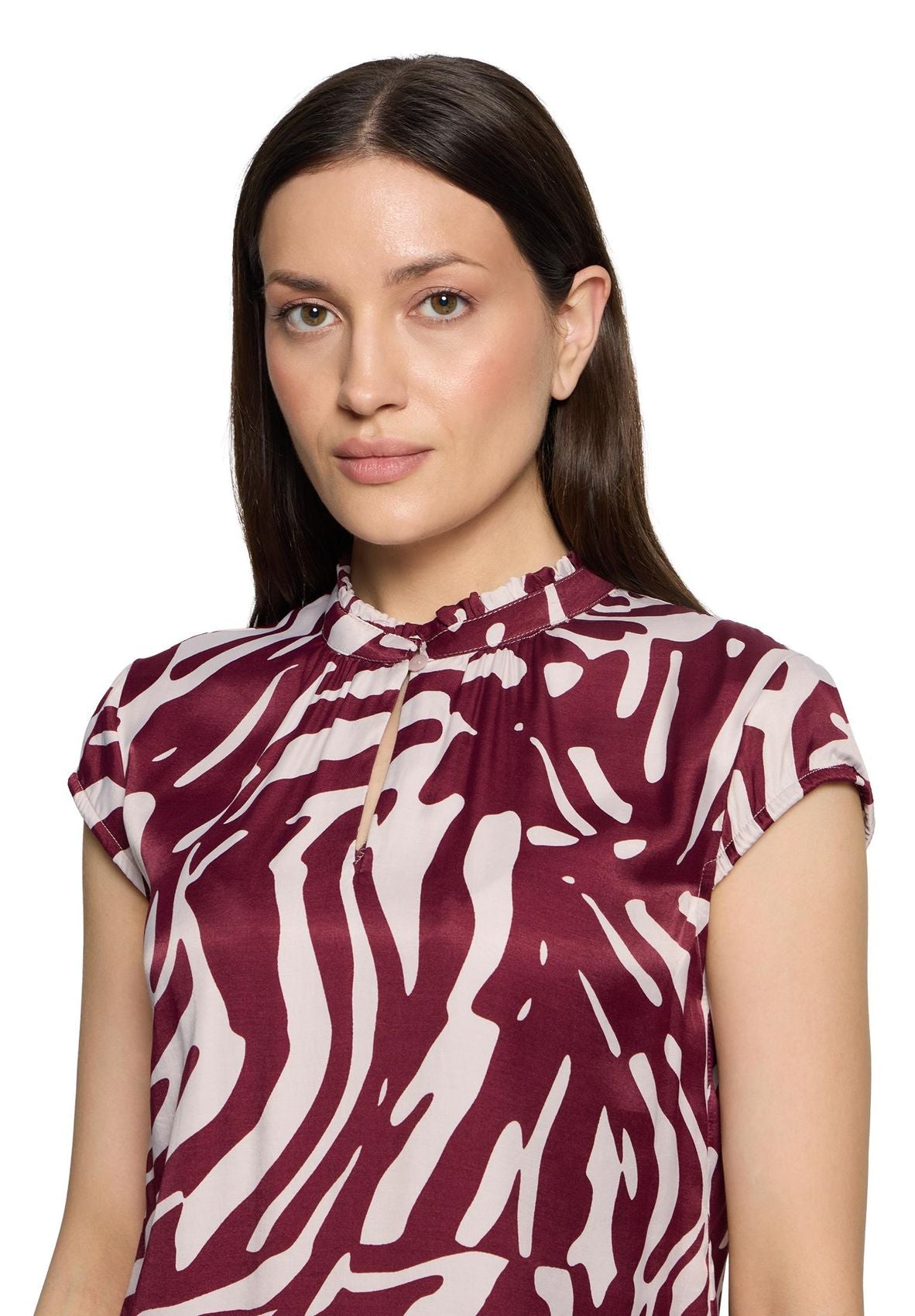 BETTY BARCLAY Schlupfbluse mit Stehkragen