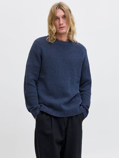 JACK & JONES JJEDOVER KNIT CREW NECK SN