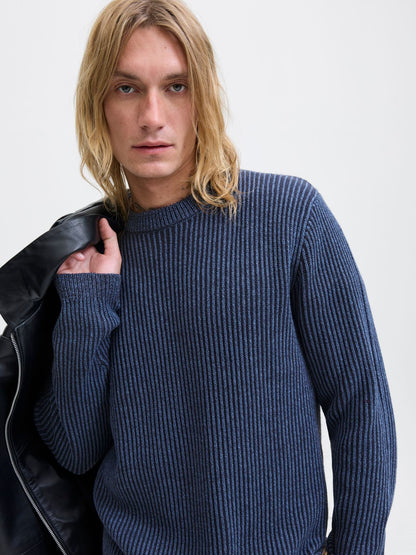 JACK & JONES JJEDOVER KNIT CREW NECK SN