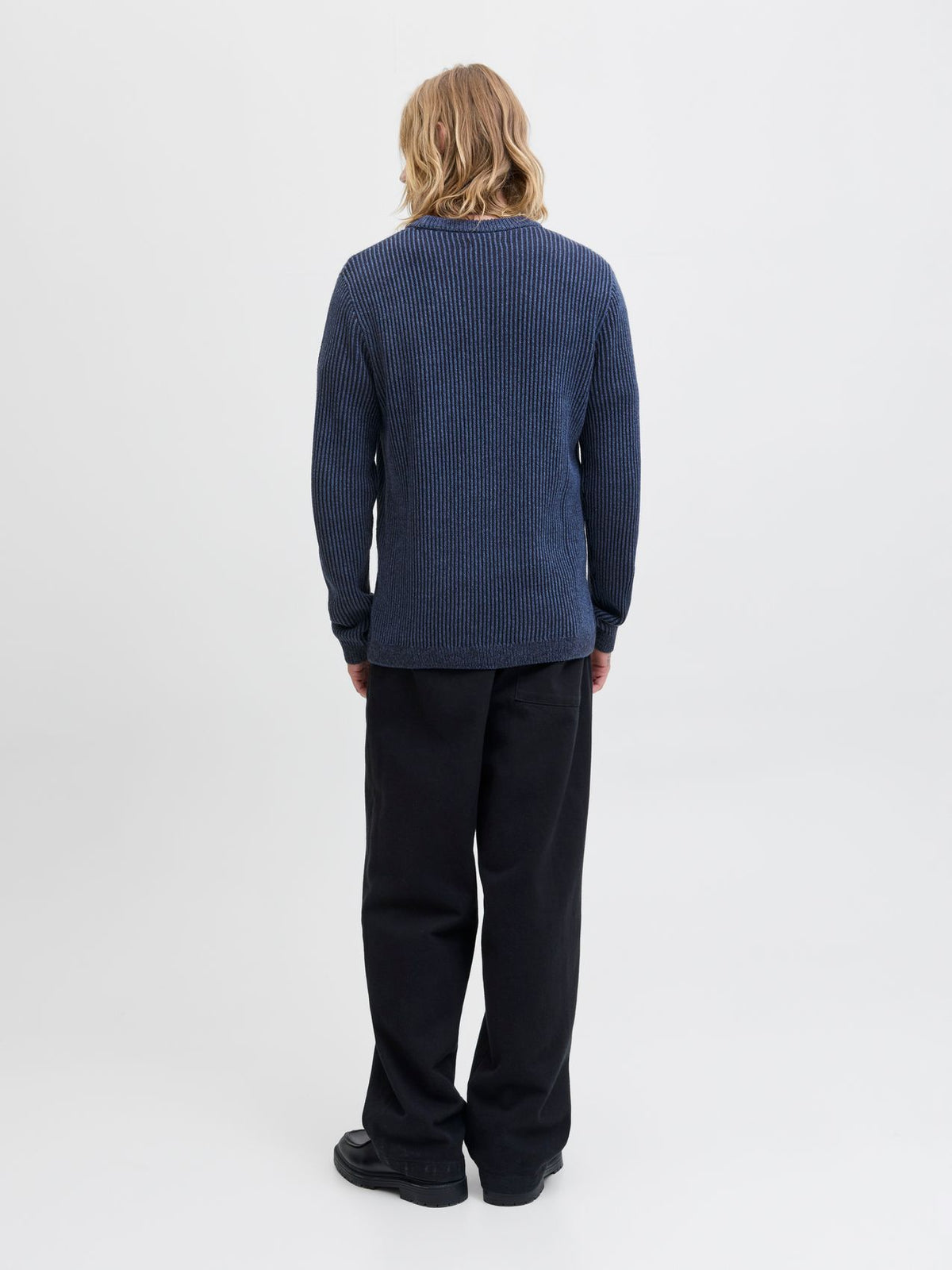 JACK & JONES JJEDOVER KNIT CREW NECK SN