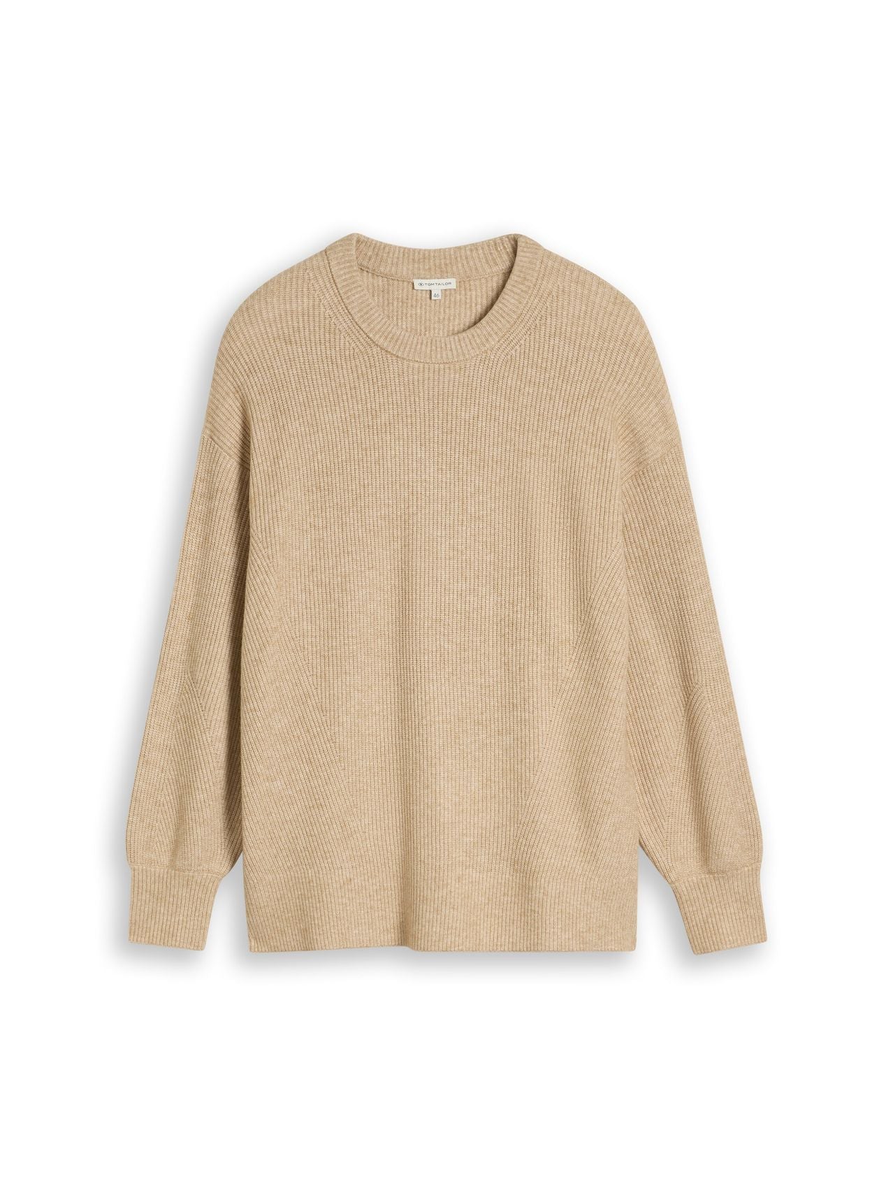 Plus Size - Oversize Strickpullover mit Rundhalsausschnitt