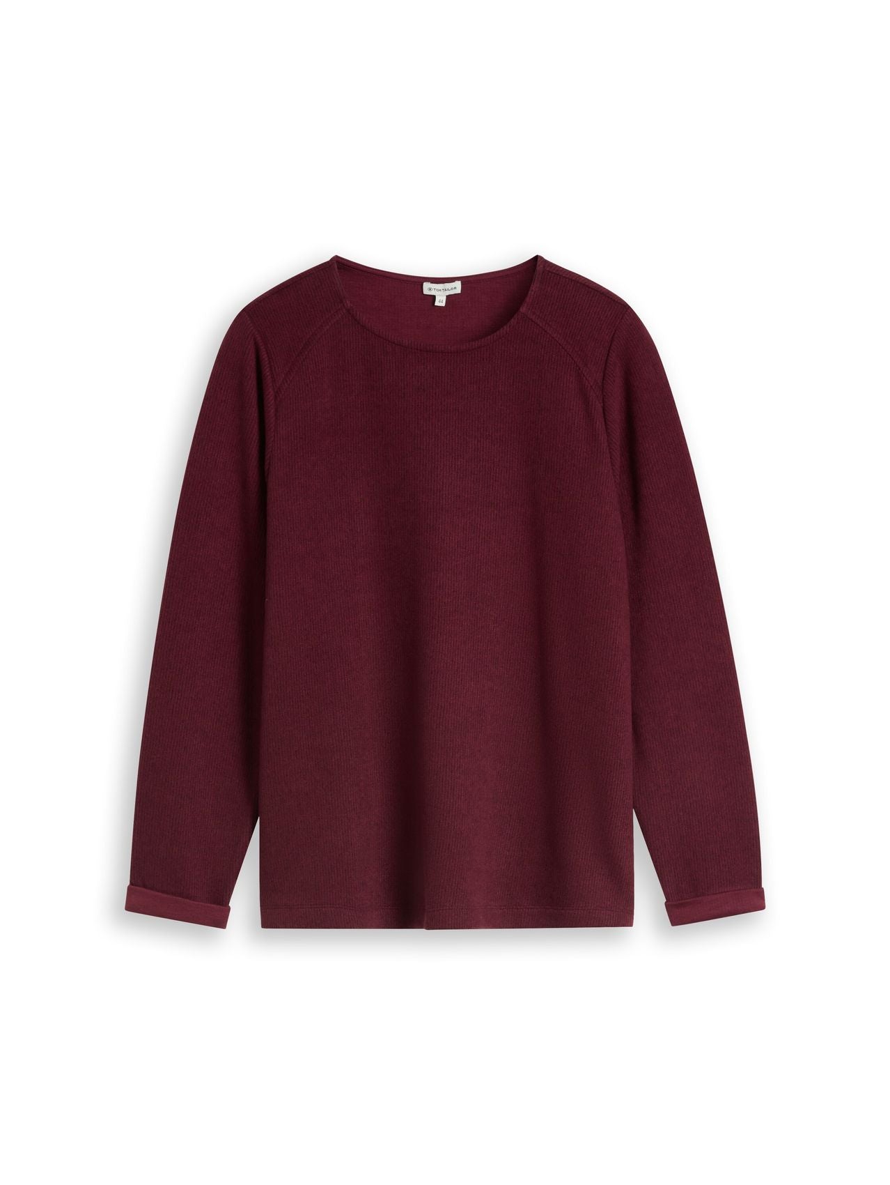 Plus Size - Cosy Sweatshirt mit Melange-Optik