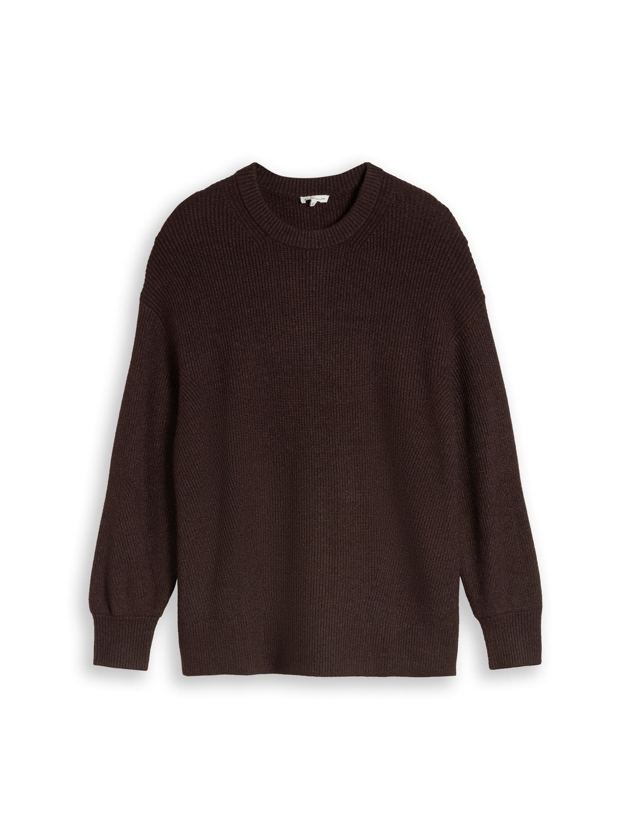 Plus Size - Oversize Strickpullover mit Rundhalsausschnitt