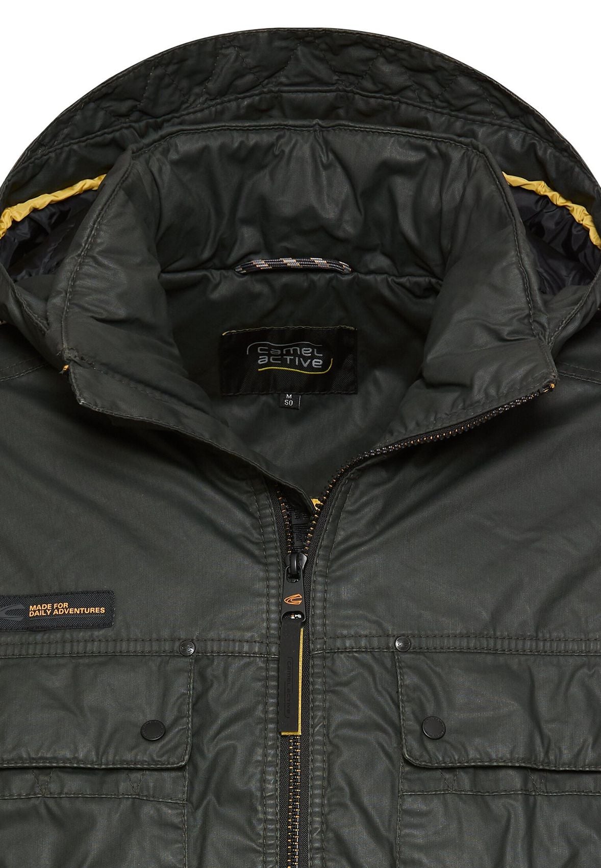 Kapuzenjacke mit gestepptem Futter