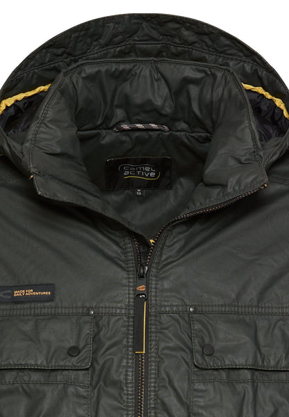 Kapuzenjacke mit gestepptem Futter