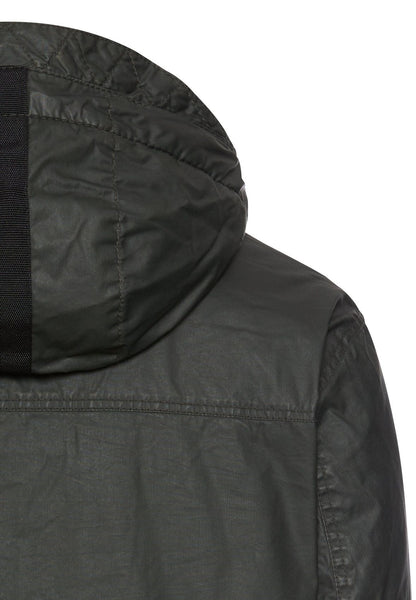 Kapuzenjacke mit gestepptem Futter