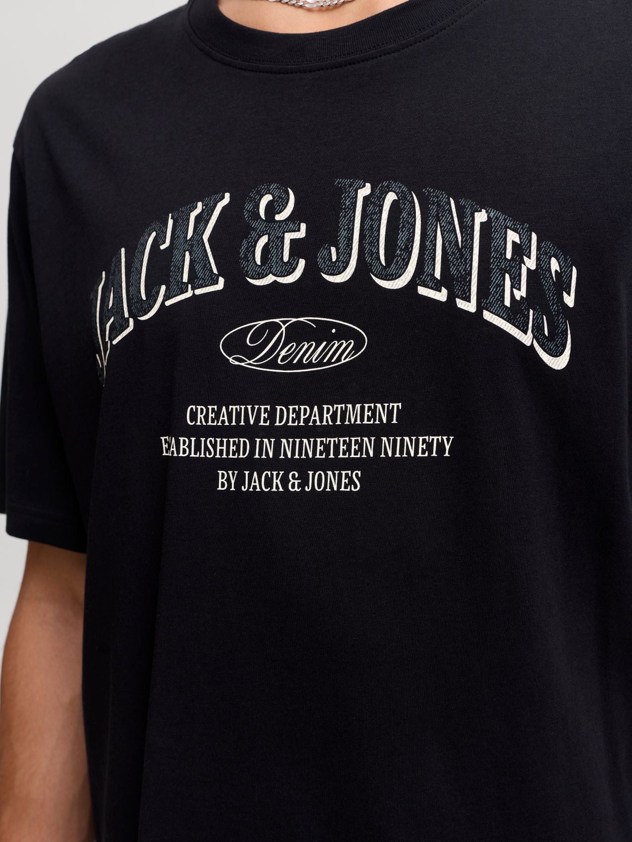 JJEDENVER LOGO TEE SS O-NECK SN PLS