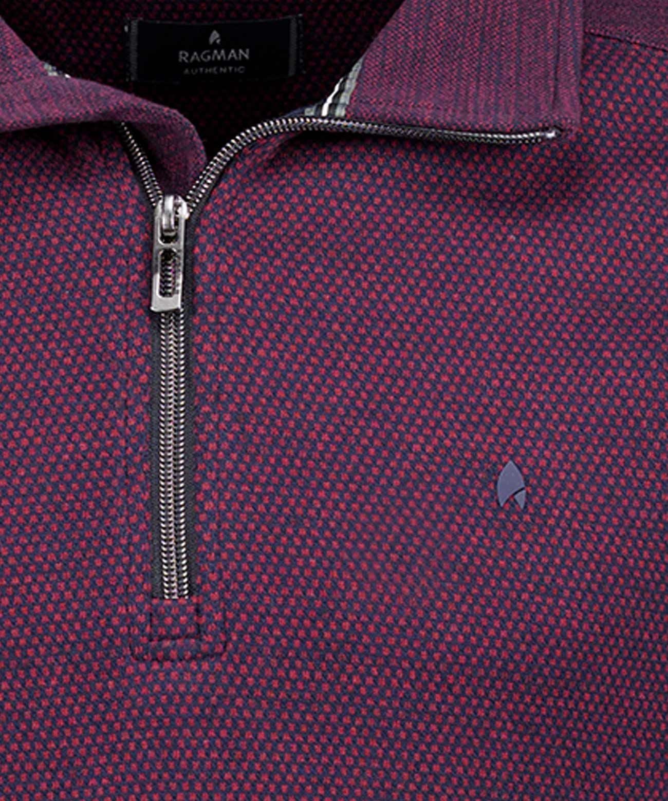 Sweatshirt mit Stehkragen