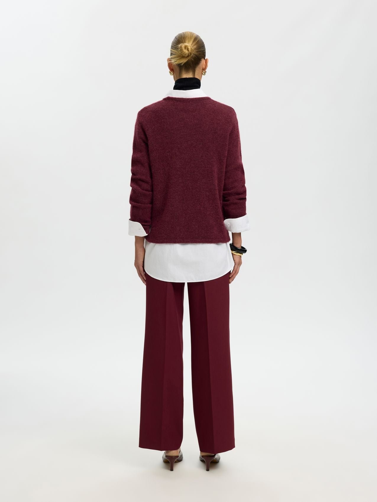 SLWLULU NEW LS KNIT O-NECK NOOS