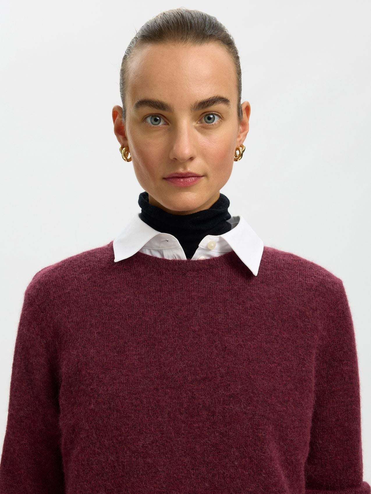 SLWLULU NEW LS KNIT O-NECK NOOS
