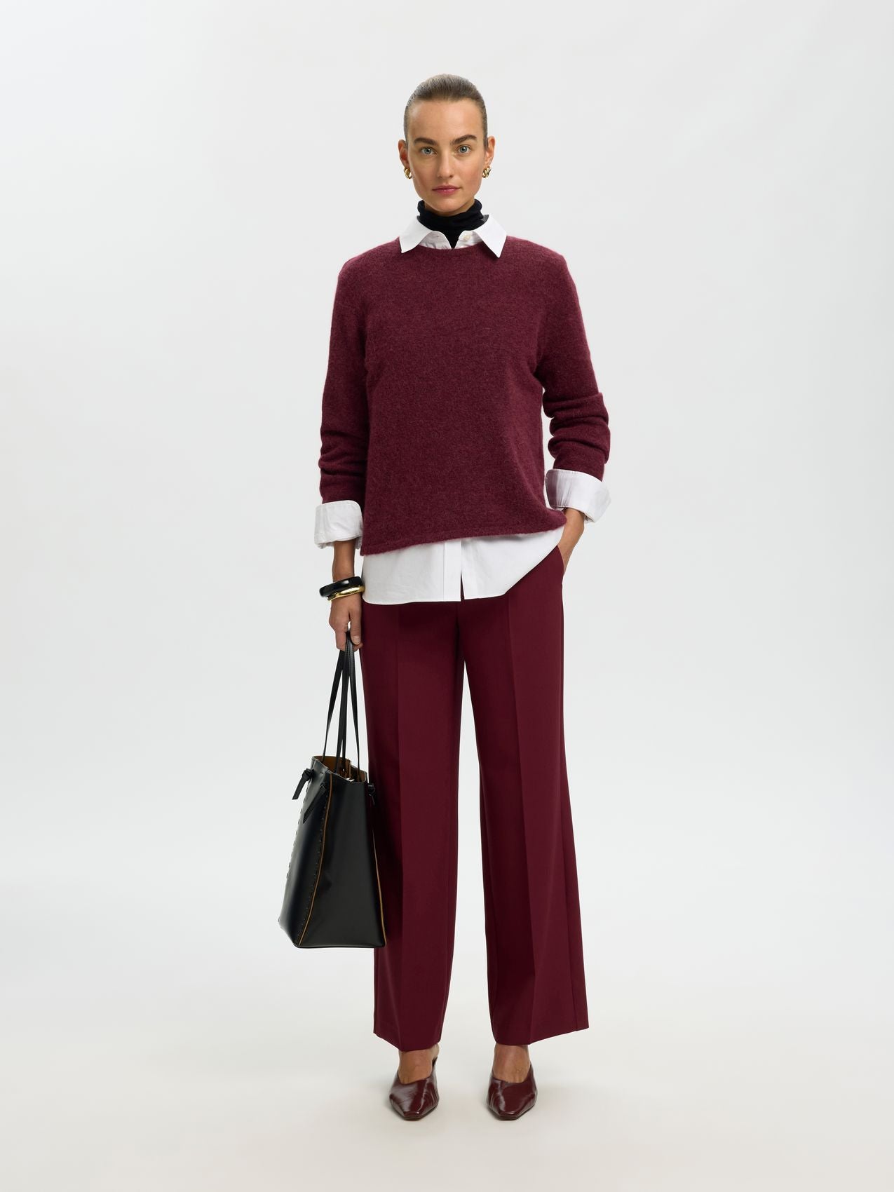SLWLULU NEW LS KNIT O-NECK NOOS