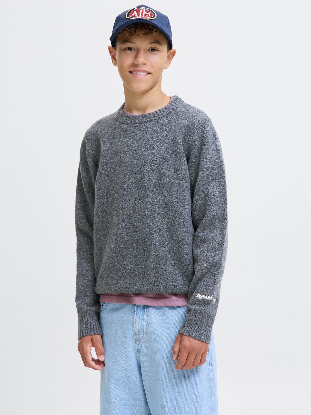 JORNORREBRO KNIT CREW NECK SN JNR
