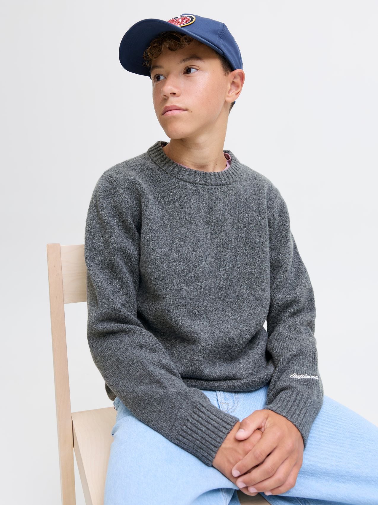 JORNORREBRO KNIT CREW NECK SN JNR