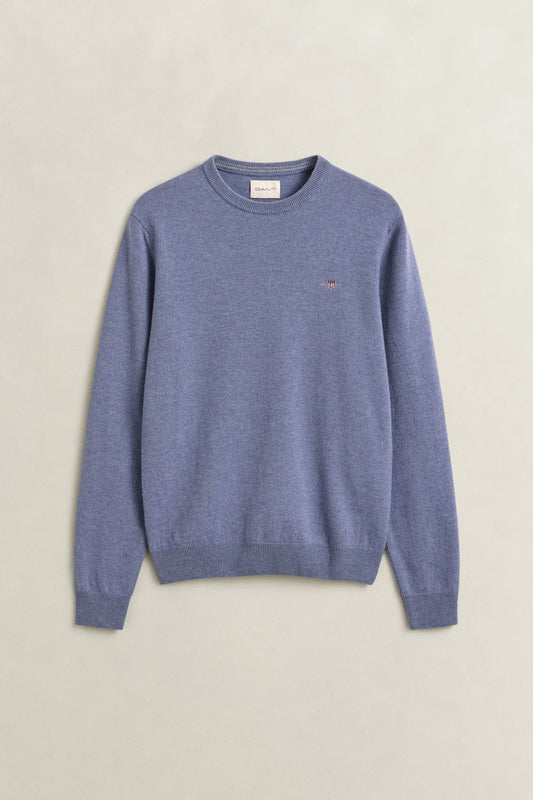 Rundhalspullover aus Lambswool