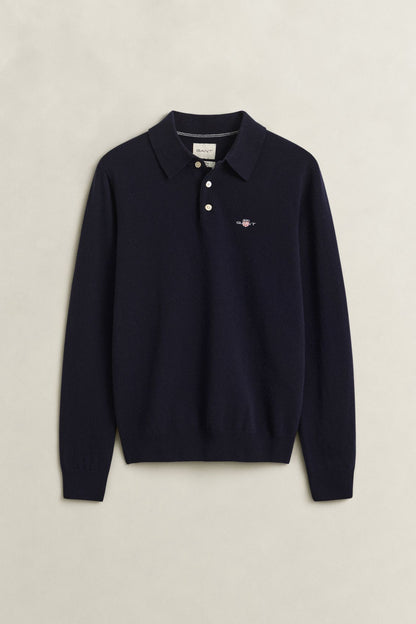 Superfine Lambswool Polopullover