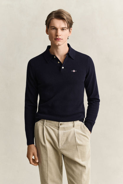 Superfine Lambswool Polopullover