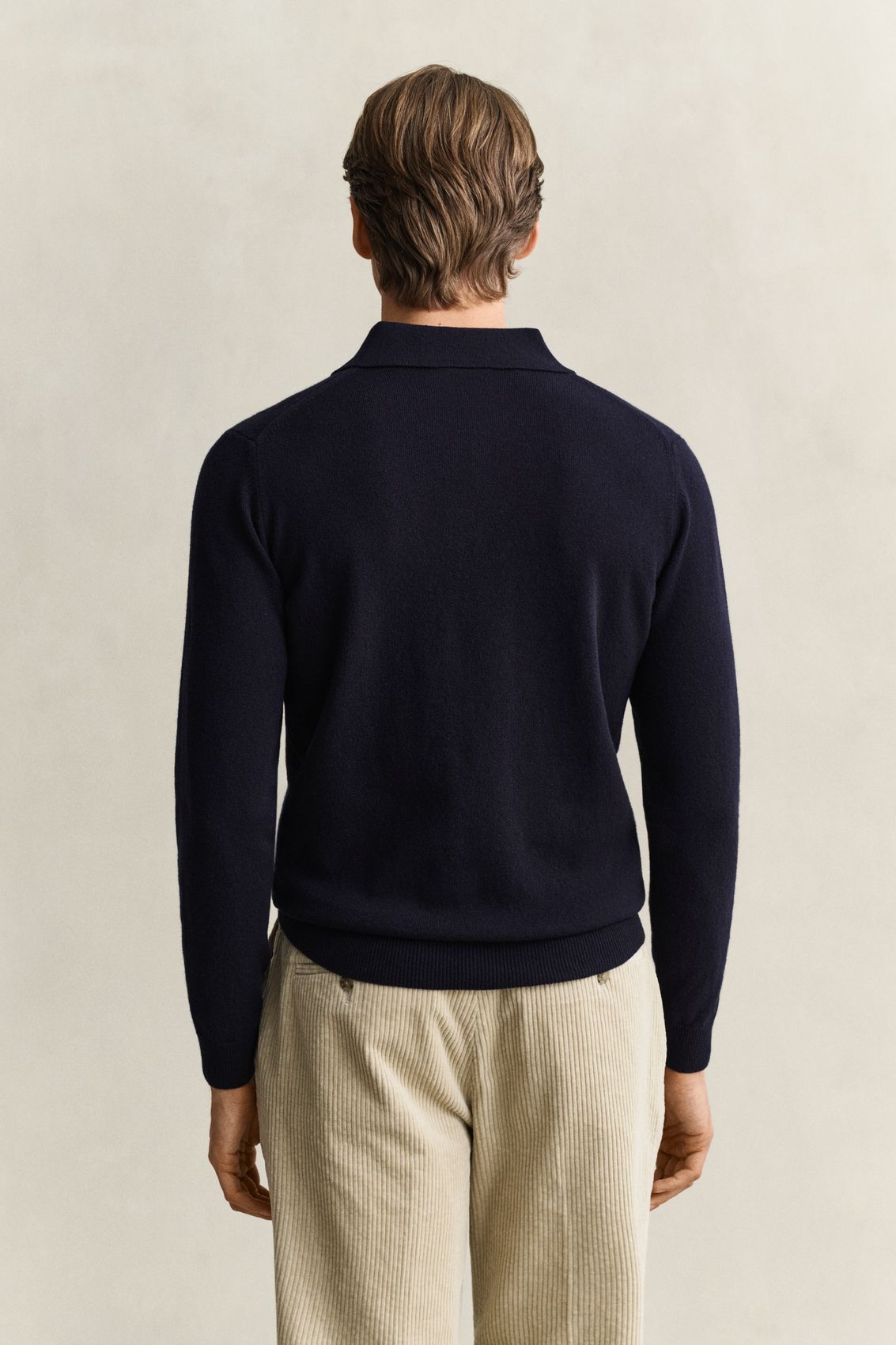 Superfine Lambswool Polopullover