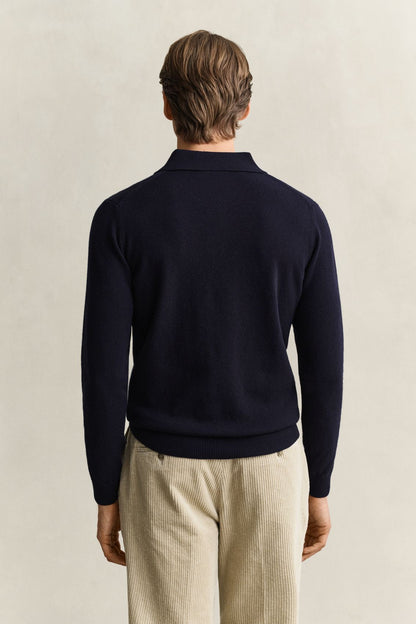 Superfine Lambswool Polopullover