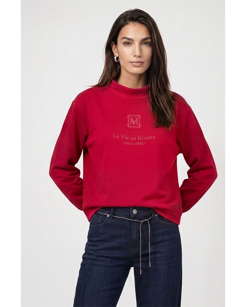 Sweatshirt mit Emblem
