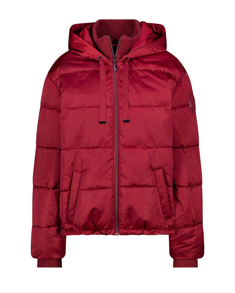Steppjacke mit Kapuze