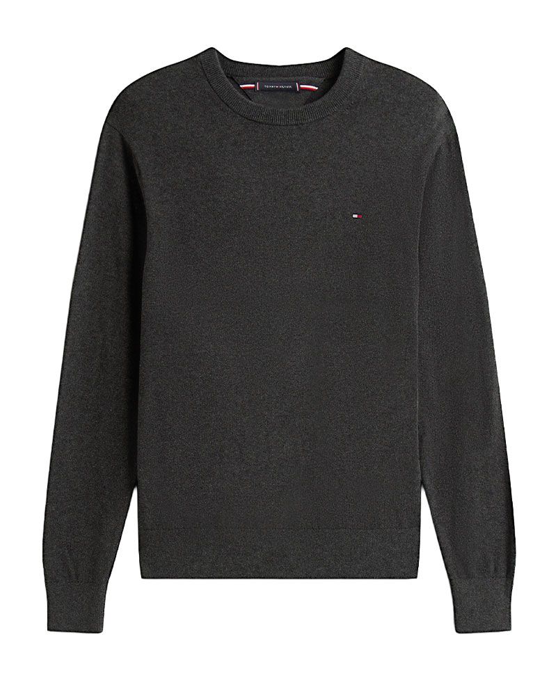 Rundhals-Pullover mit Kaschmiranteil