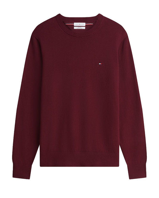 Rundhals-Pullover mit Kaschmiranteil