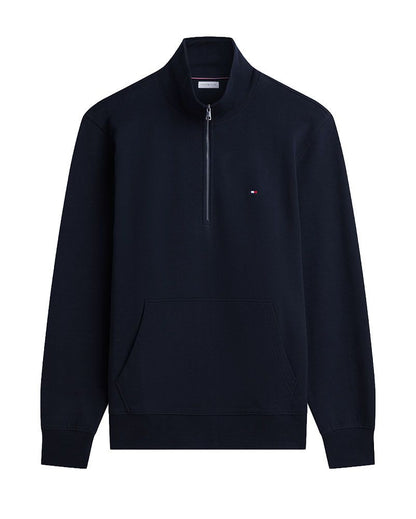 Terry-Sweatshirt mit Quarter-Zip