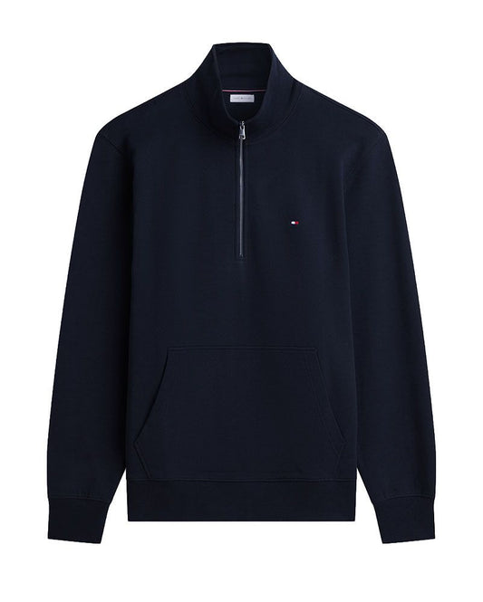 Terry-Sweatshirt mit Quarter-Zip