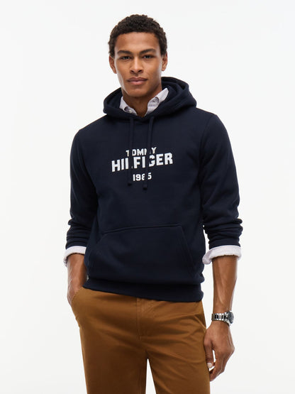 HILFIGER STACK REG FLEECE HOODIE