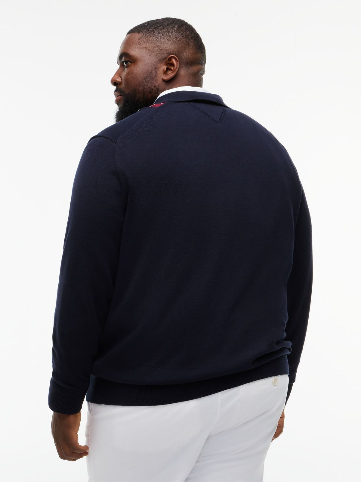 BT-PLACED ARGYLE LS POLO