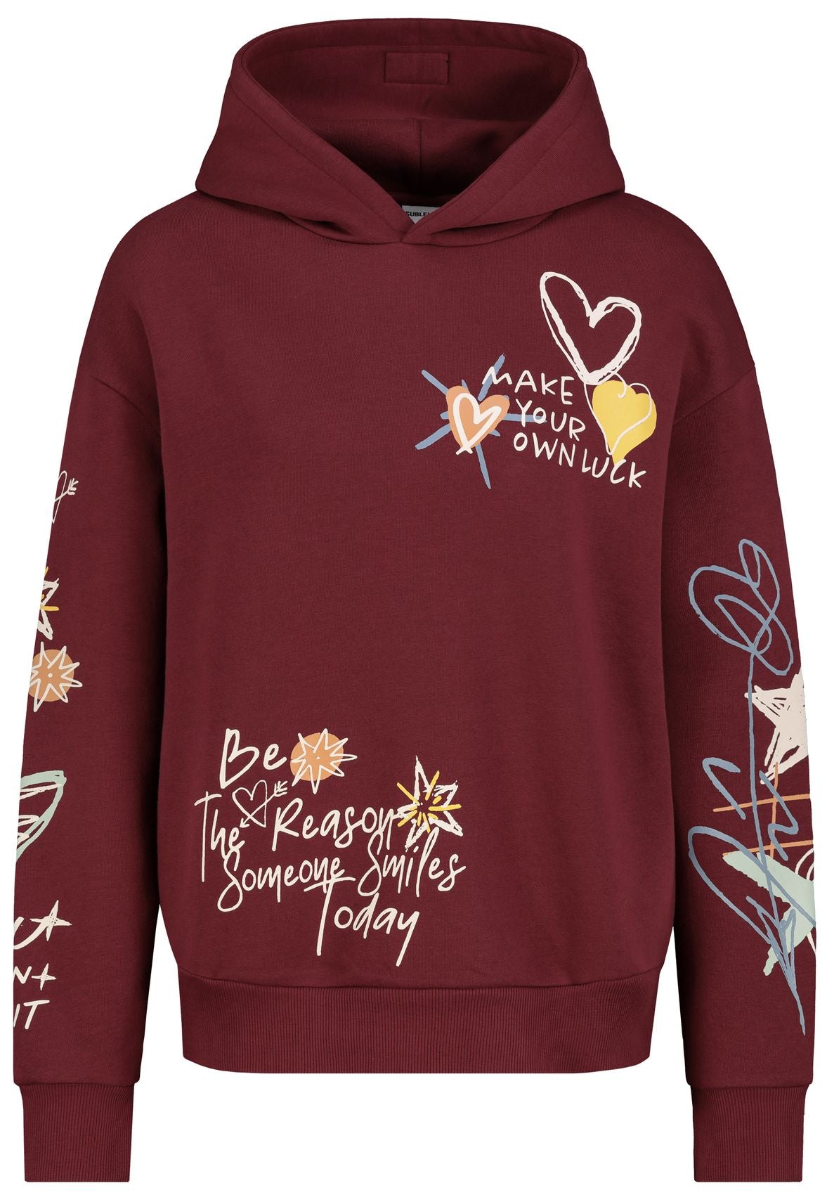 Damen, Sweat, tibetan red