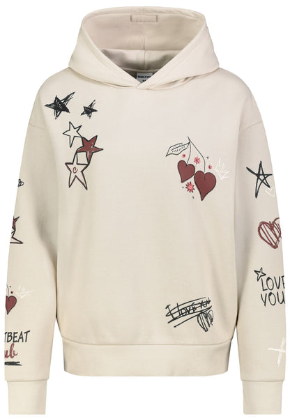 Damen, Sweat, light sand
